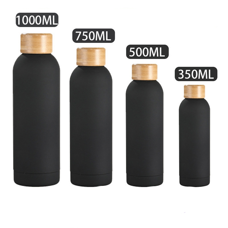 500ml 750ml 1000ml Double Wall Stainless Steel Vacuum Flask Insulated Narrow Mouth Sports Water Bottle with Custom Logo