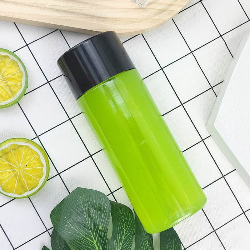 Custom 300ml 350ml 400ml 500ml Voss Mineral Water Pet Plastic Bottle Juice Bottle with Plastic Cap