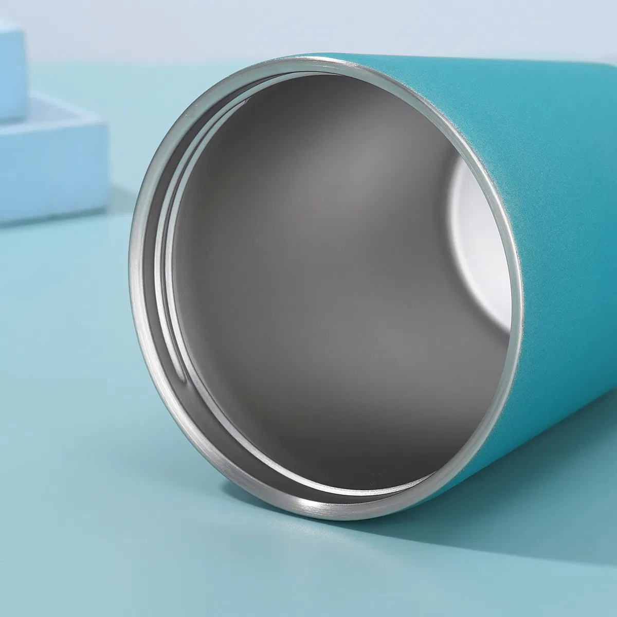 Customizable Modern Design Double Wall Insulated 350ml Eco-Friendly and Reusable Coffee Mug Cup Water Bottle with Seal Lid