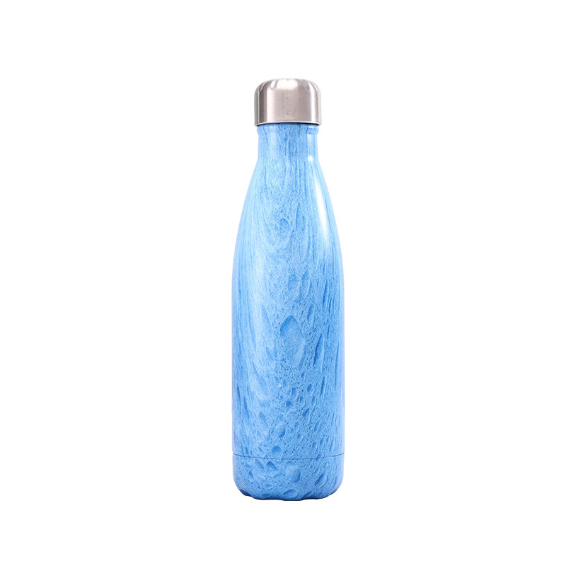 15 Colors Available 17oz Cola Bottle Stainless Steel Double Wall Vacuum Flasks Sport Narrow-mouth Gym Water Bottle Thermos