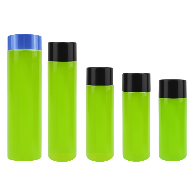 Custom 300ml 350ml 400ml 500ml Voss Mineral Water Pet Plastic Bottle Juice Bottle with Plastic Cap