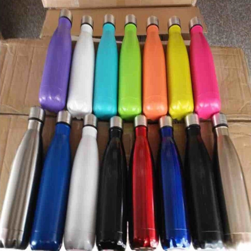 750ml 25oz Custom Logo Stainless Steel Double Wall Travel Outdoor Sports Water Bottles Vacuum Flask Thermos