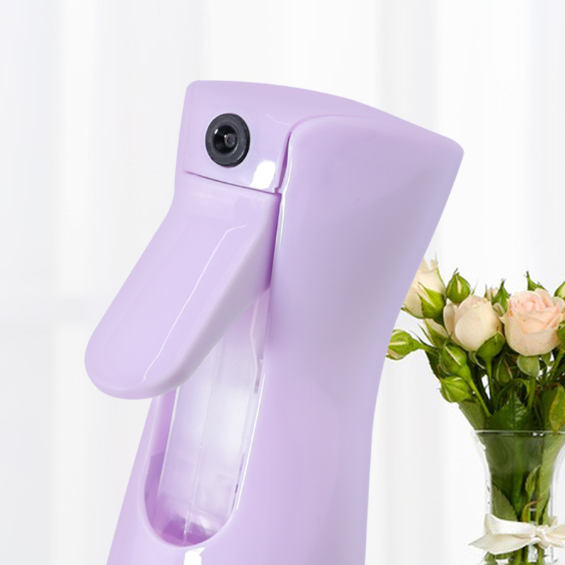 Custom 200ml 300ml Reusable Continuous Plastic Spray Bottle Salon Hairdressing Barber Hair Tools Water Spray Bottle for Hair