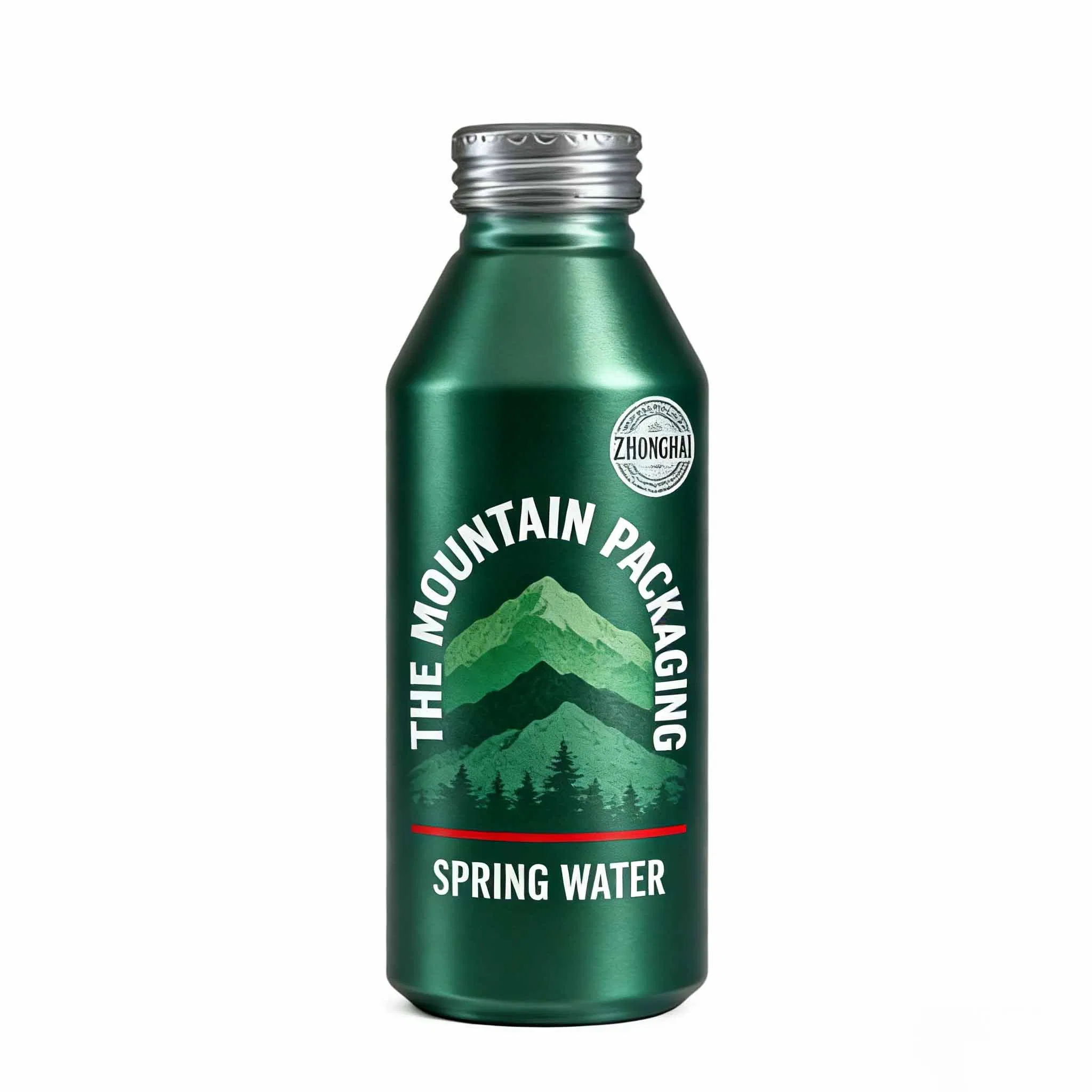 Lightweight Aluminum 300ml 500ml 700ml Bottle Food Grade Reusable Eco-Friendly Leak-Proof Customizable for Beer Soda Water Skincare Essential Oils Perfume