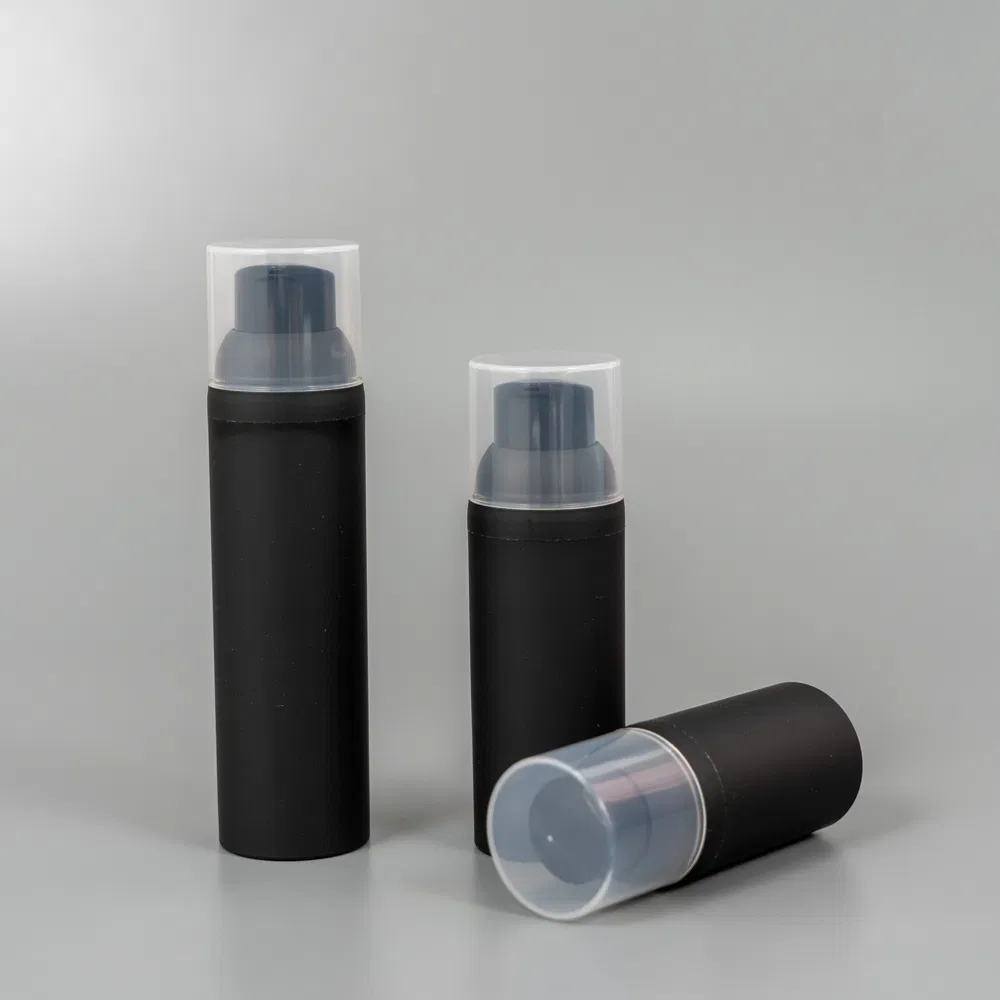 Wholesale High Quality 30ml Bb Cream Bottle with Airless Pump 50ml 80ml Plastic vacuum Tube Matte Finish Fancy Skin Care Reusable Packaging