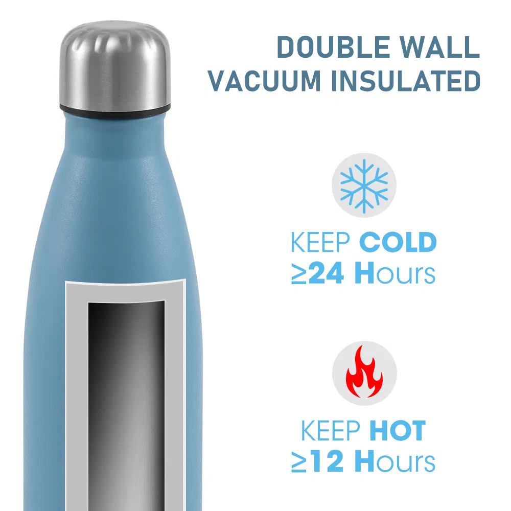 Stainless Steel Water Bottle Detail