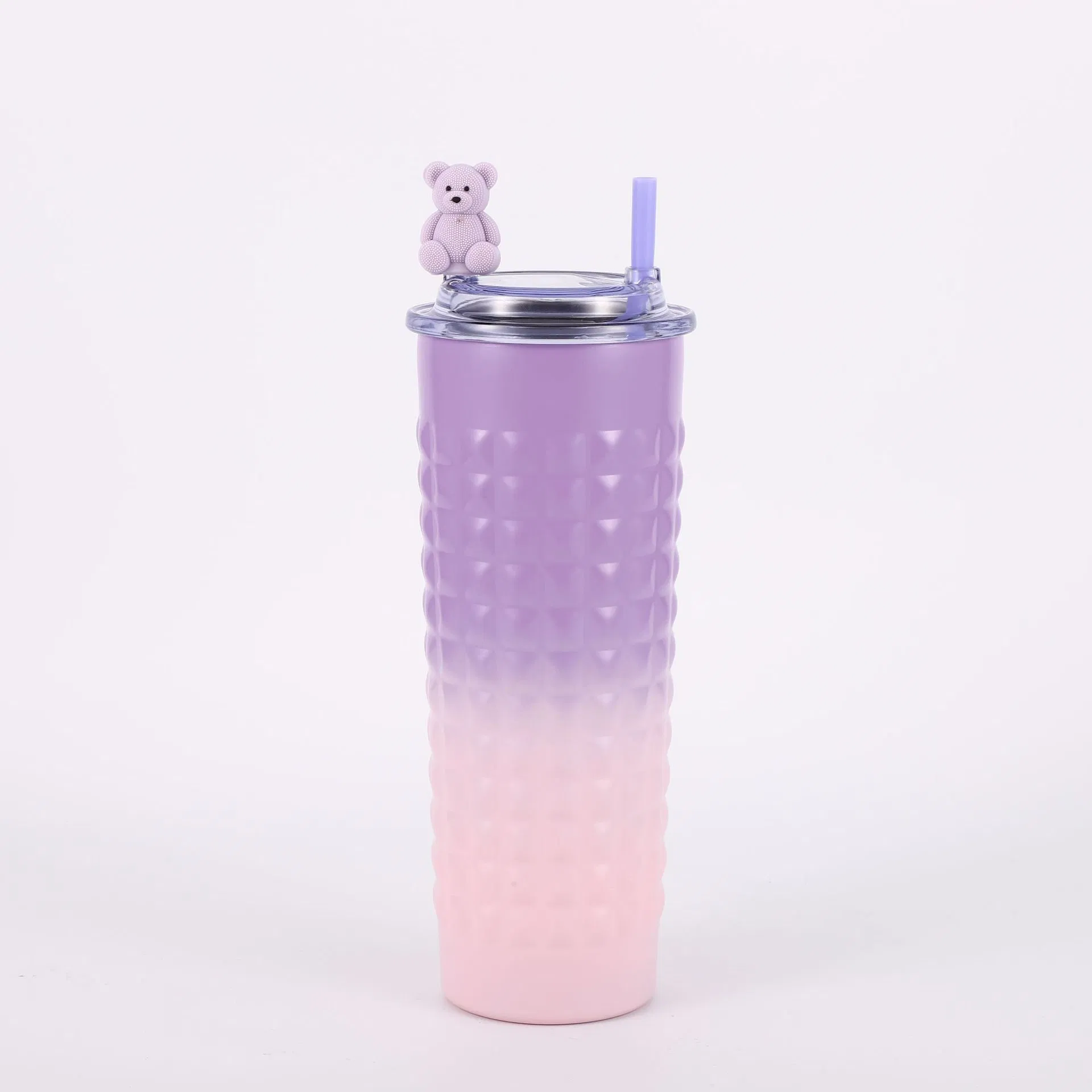 Portable Double-Layer Electroplated Glass Travel Water Bottle Wbb29177
