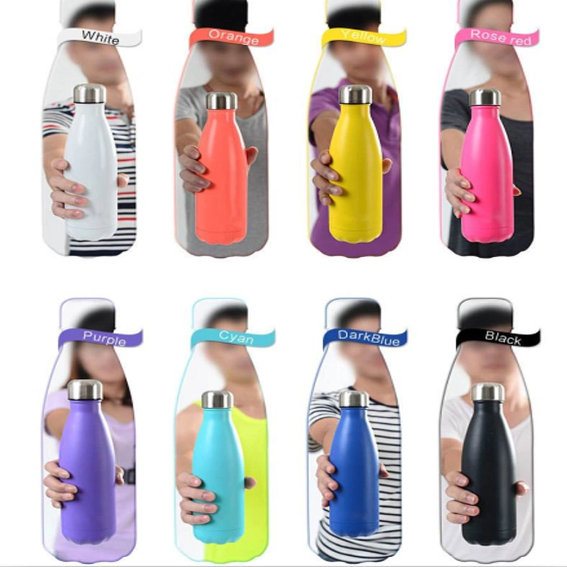 750ml 25oz Custom Logo Stainless Steel Double Wall Travel Outdoor Sports Water Bottles Vacuum Flask Thermos