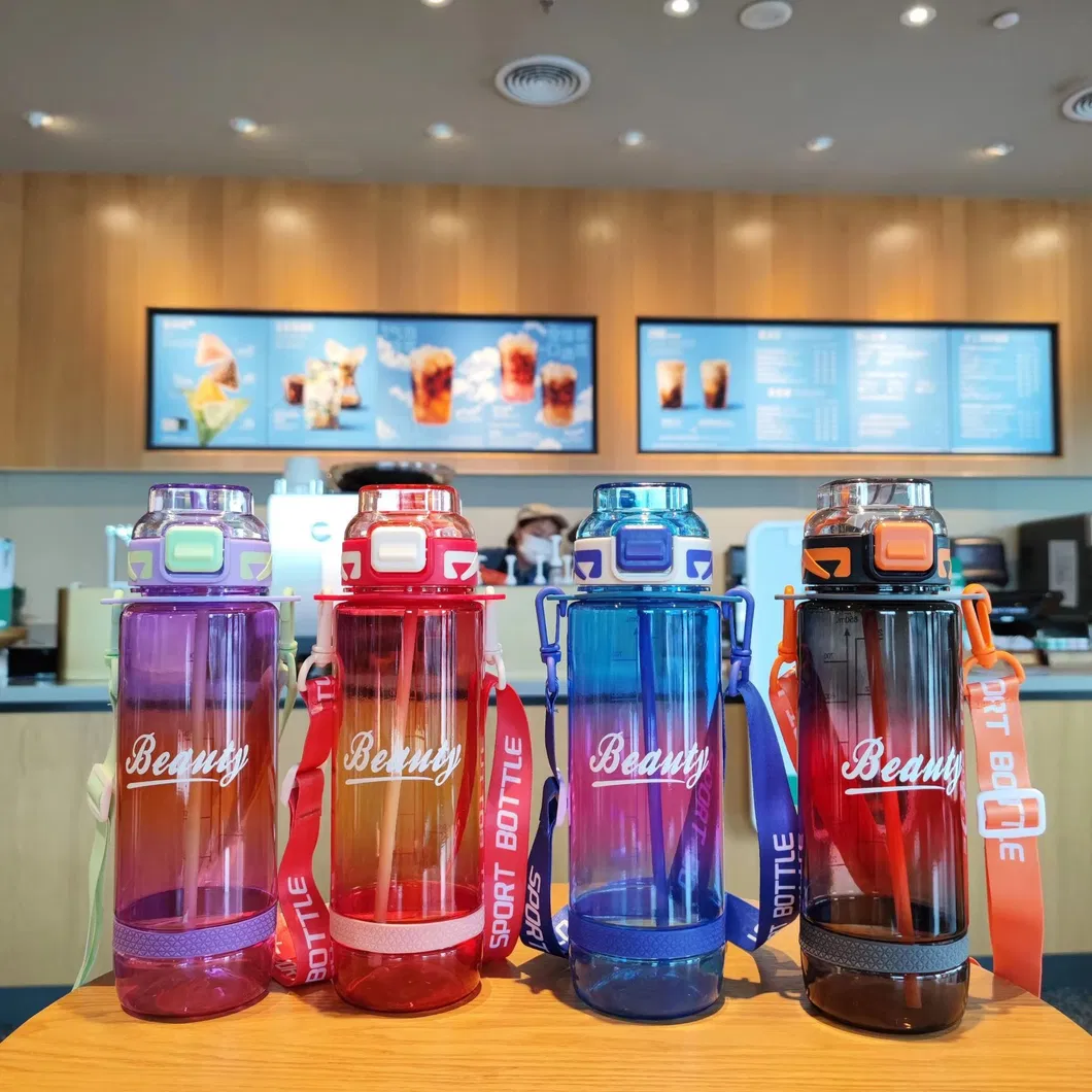 Sports Travel Portable Plastic Straw Tumbler