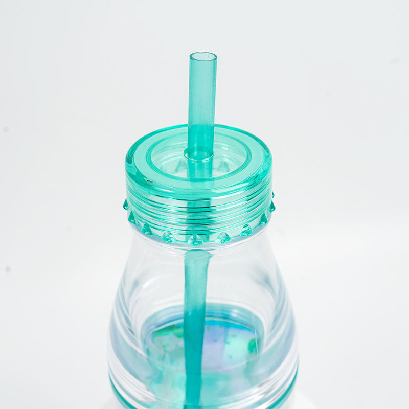 Reusable Kids Water Bottle with Straw - Eco-Friendly Design