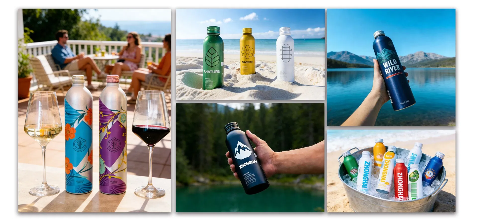 Aluminum Bottle Banner