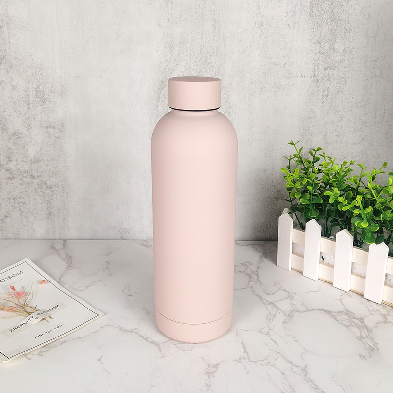 Customized Double Walled Vacuum Insulated 350-1000ml Narrow Mouth Stainless Steel Water Bottle