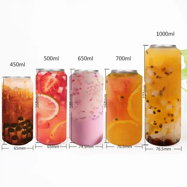 Wholesale Empty Beverage Clear Plastic Drinks Glass Water Plastic Juice Water Pet Bottle