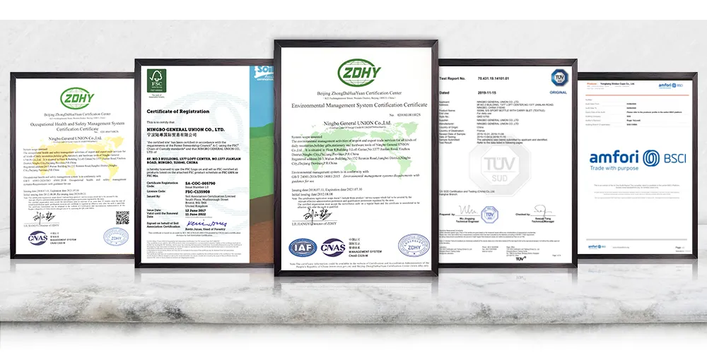 Product Certifications