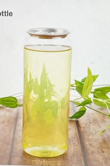 Food Grade Pet 500ml Empty Plastic Drink Bottle Reusable Transparent Water Drinking Beverage Juicer Containers with Lids