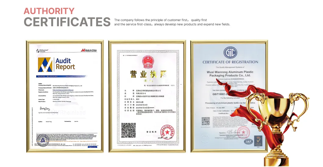 Certificates