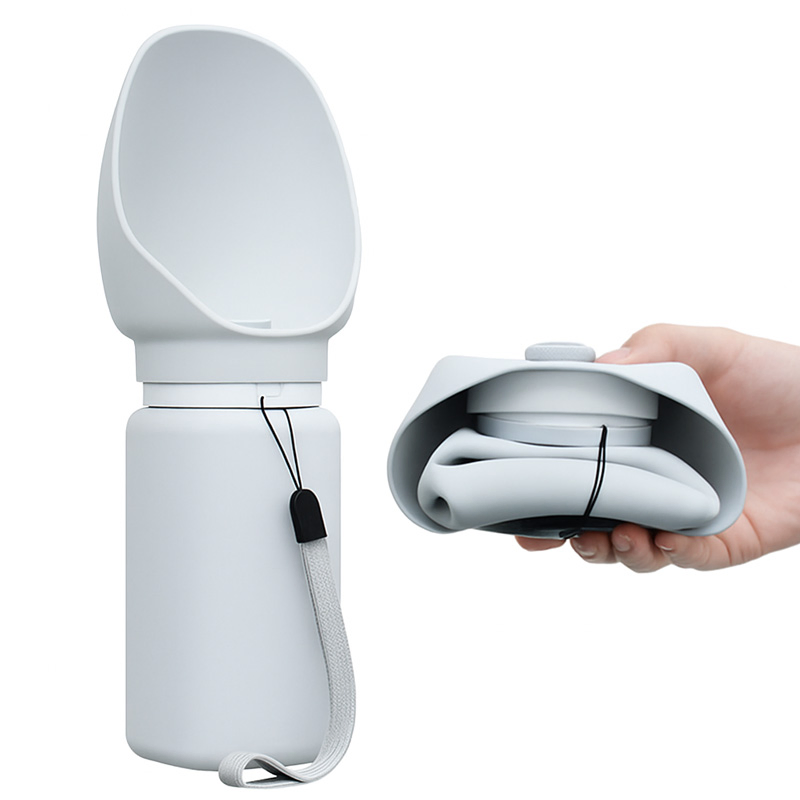 Portable Foldable Silicone Dog Water Bottle Travel Pet Cup