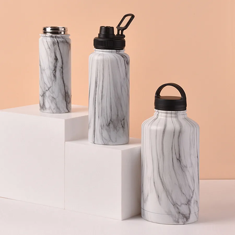 Wholesale Vacuum Car Termos Custom Metal Sports Wine Juice Storage Drink Hot Insulated Thermos Stainless Steel Water Bottles