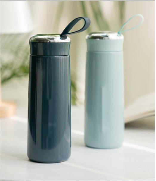 Custom Promotional Business Gift Double Wall Glass Water Bottle Cups