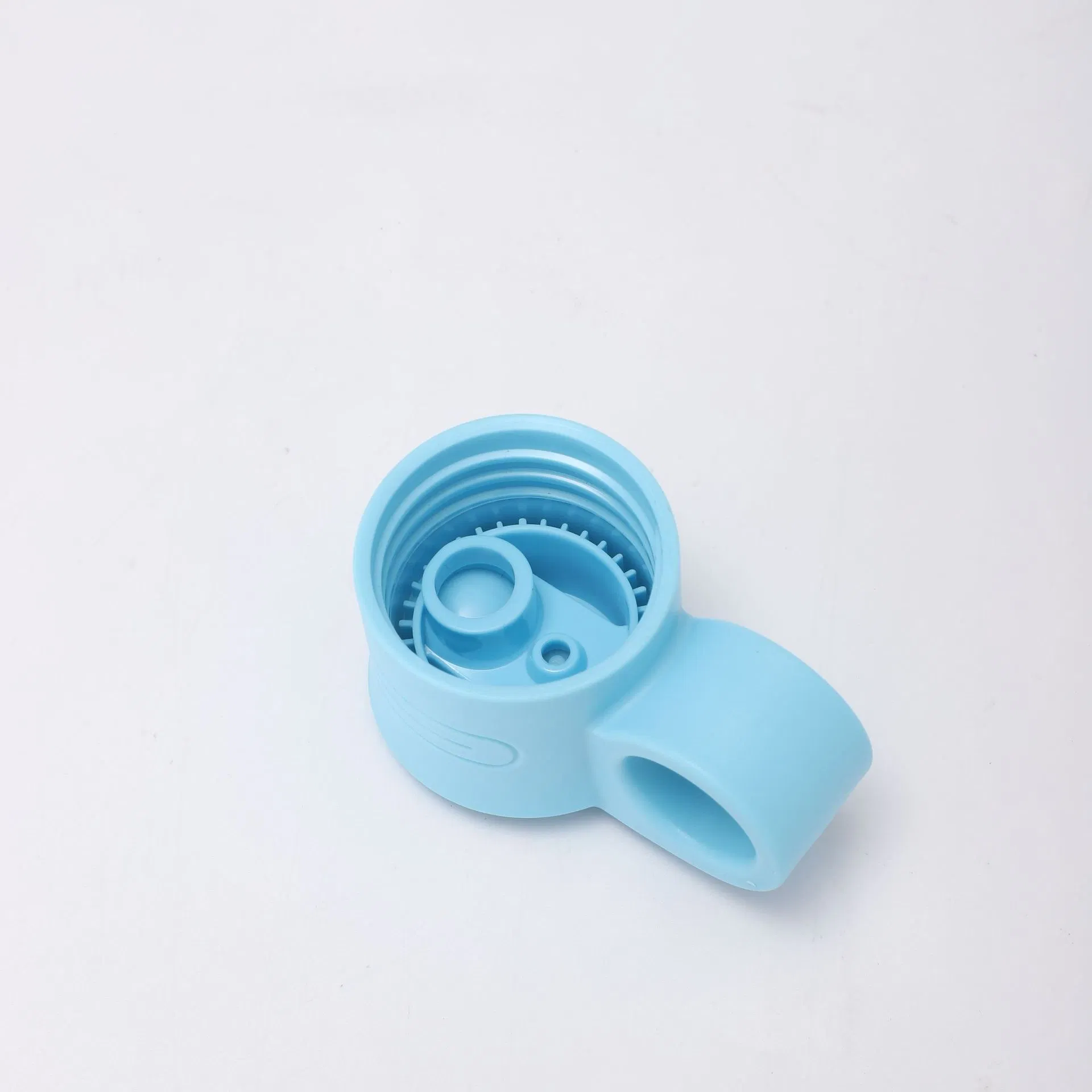 New 550ml Narrow Mouth Neck Small Stainless Steel Water Bottle with Handle and Flip Straw Open Lid