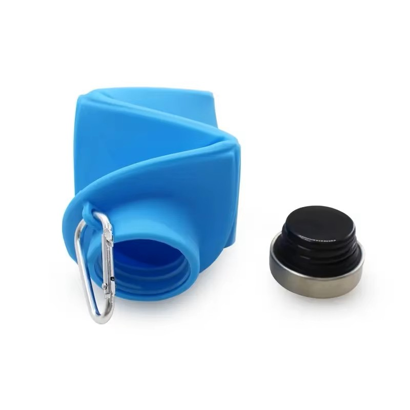 Custom Logo BPA-Free Insulated Silicone Sports Water Bottle