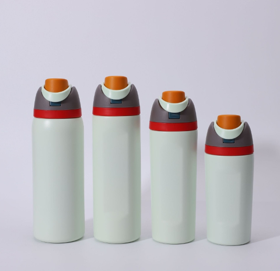 New Manufacturer Double Wall Stainless Steel Insulated Water Bottle with Straw