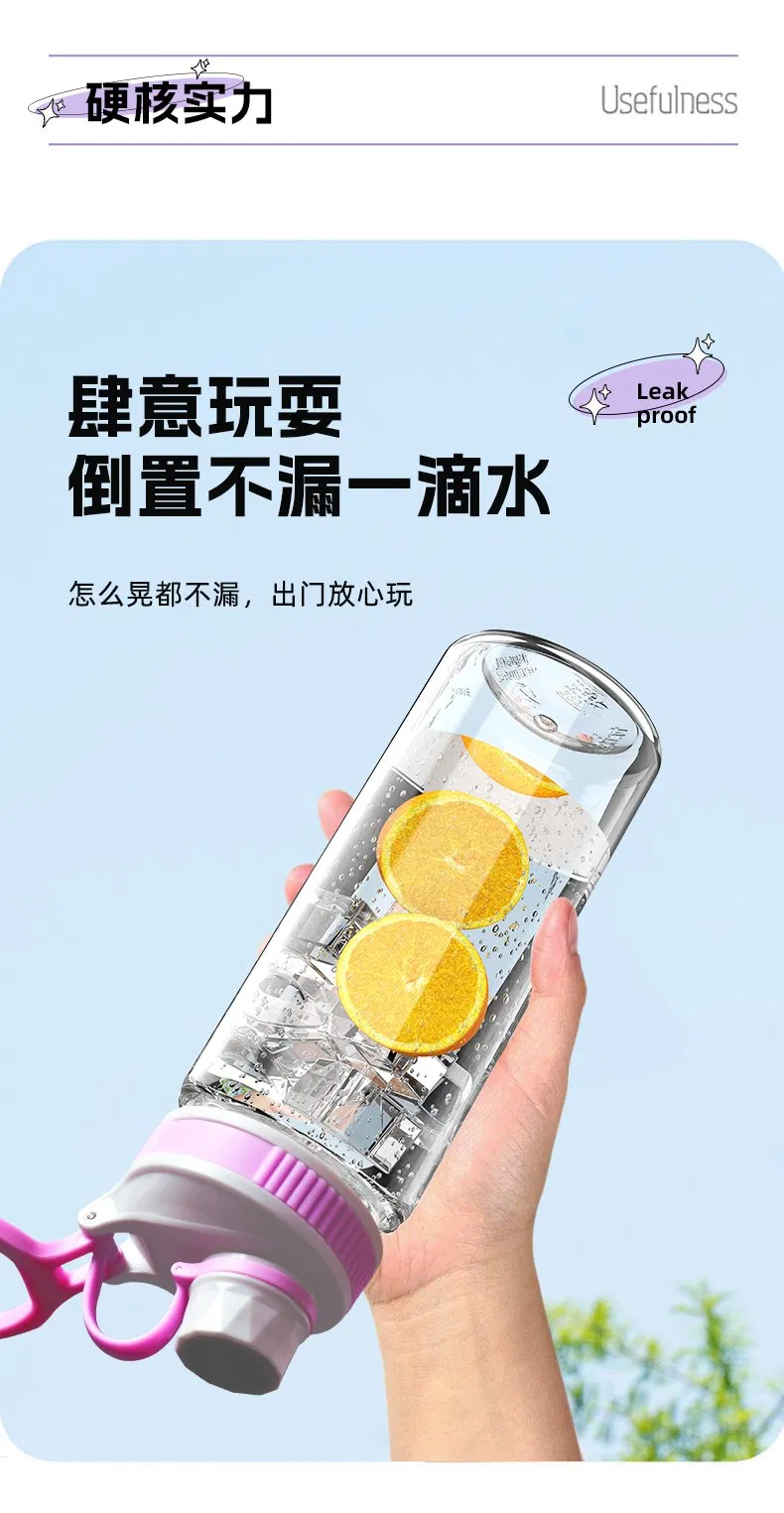 Aohea Obm ODM OEM Water Bottles with Bamboo Lid Bpafree Nonslip Silicone Sleeve and Plastic Plastic Leak Proof Lid Reusable Glass Bottle for Men and Women