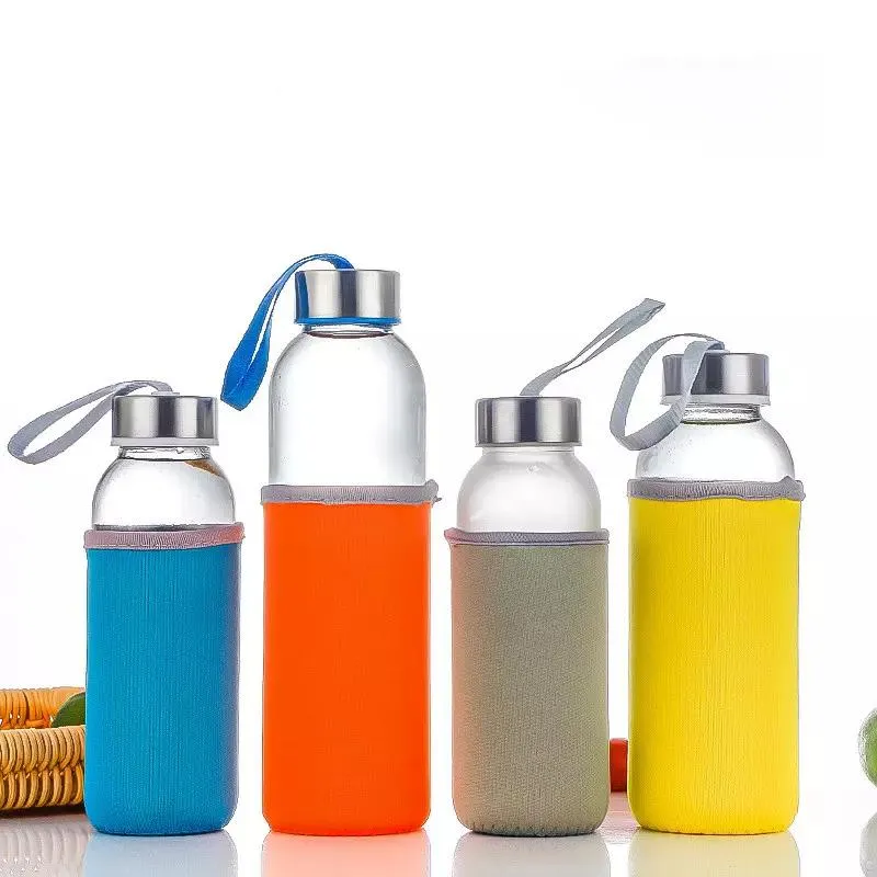 Glass Drinking Water Bottle