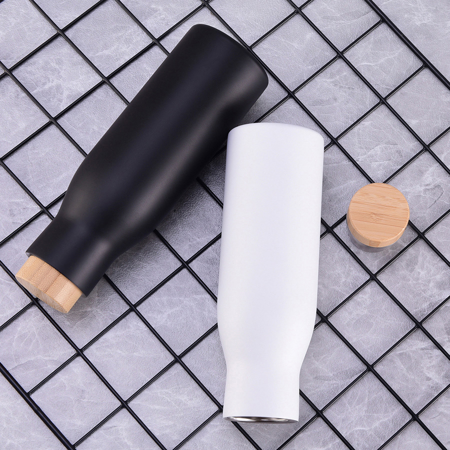 500ml 17oz BPA Free Keep Cold 24 Hours Narrow Mouth 18/8 Stainless Steel Water Bottles Insulated Double Wall Sport Bottle