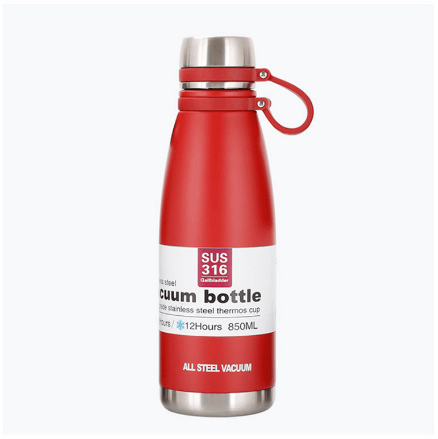 2023 650ml/850ml/1100ml Portable Sport Insulated Double Wall 18/8 Stainless Steel Wide Mouth Water Bottle with Custom Logo