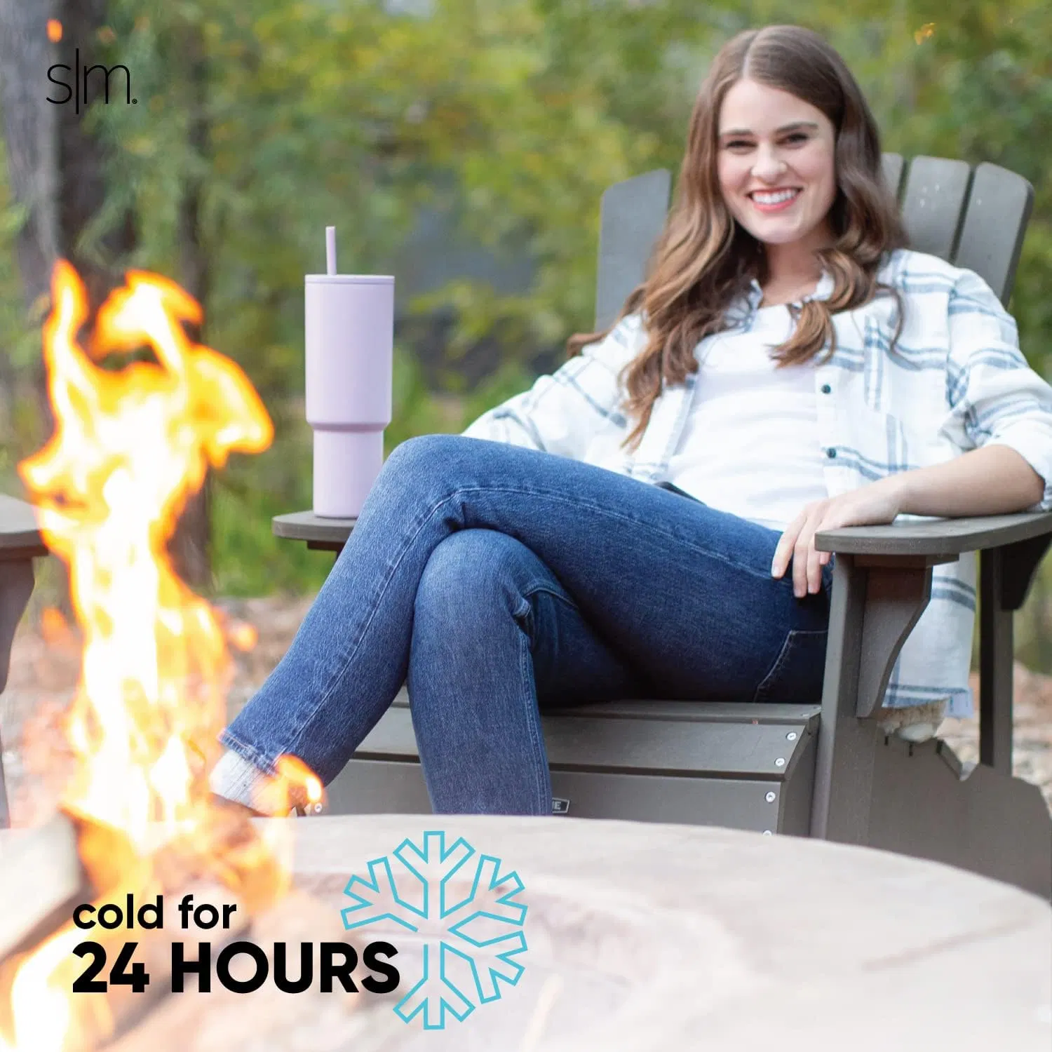 30oz 40oz Leak-Proof Tumbler Double Wall Heat Thermo Insulated Cup Vacuum Flask Coffee Mug Beverage Water Bottle with Handle Lid