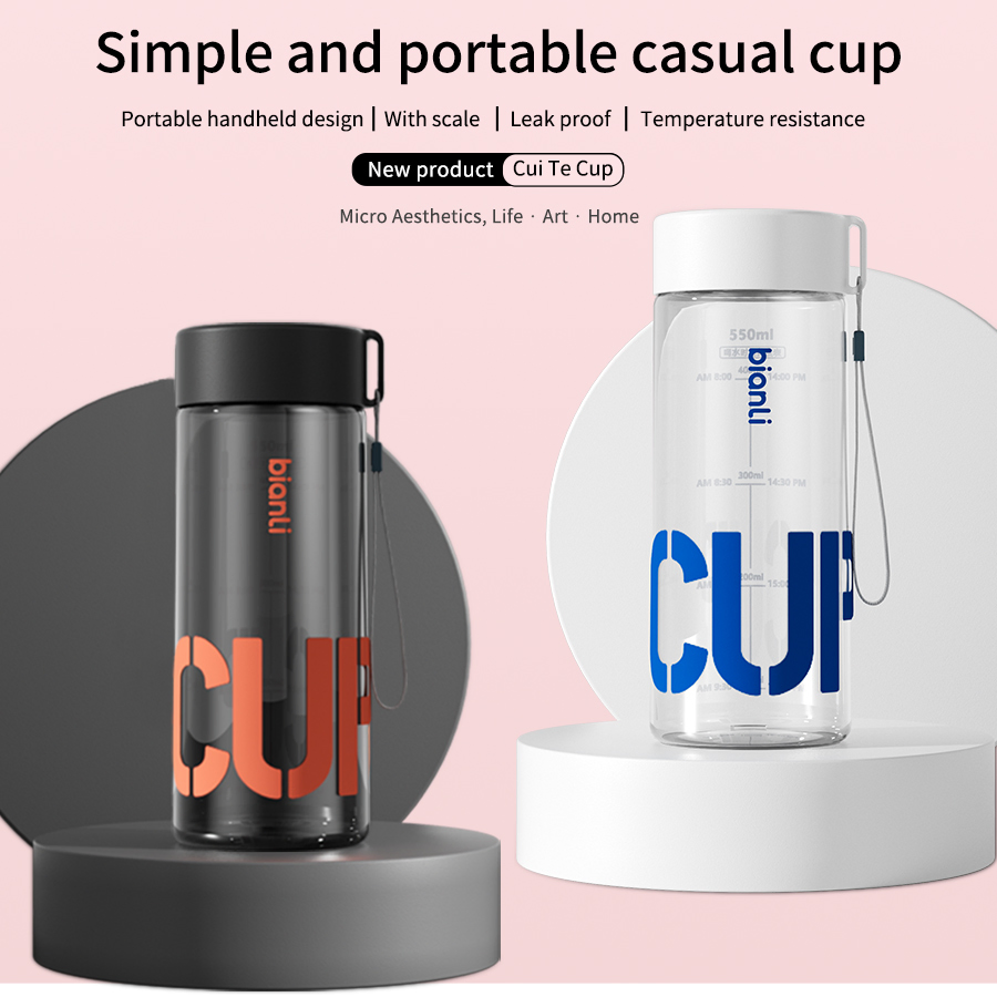 New Trending Personalised Reusable Eco-Friendly Small Kawai Tritan BPA Free Water Drink Bottles with Logo