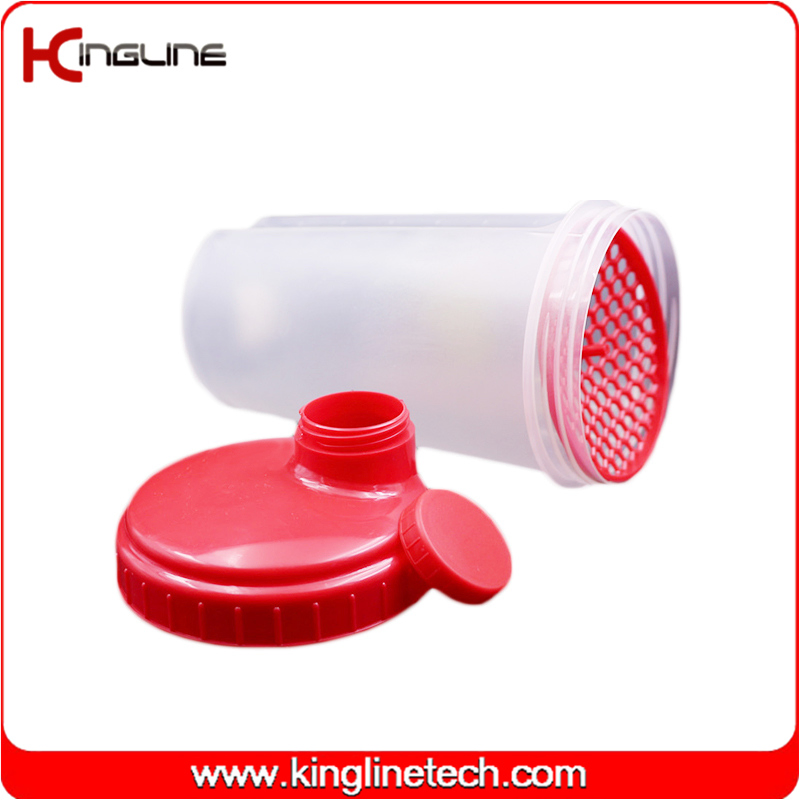 OEM/ODM 700ml plastic colorful custom protein shaker sports water bottle Leak proof for travel gym