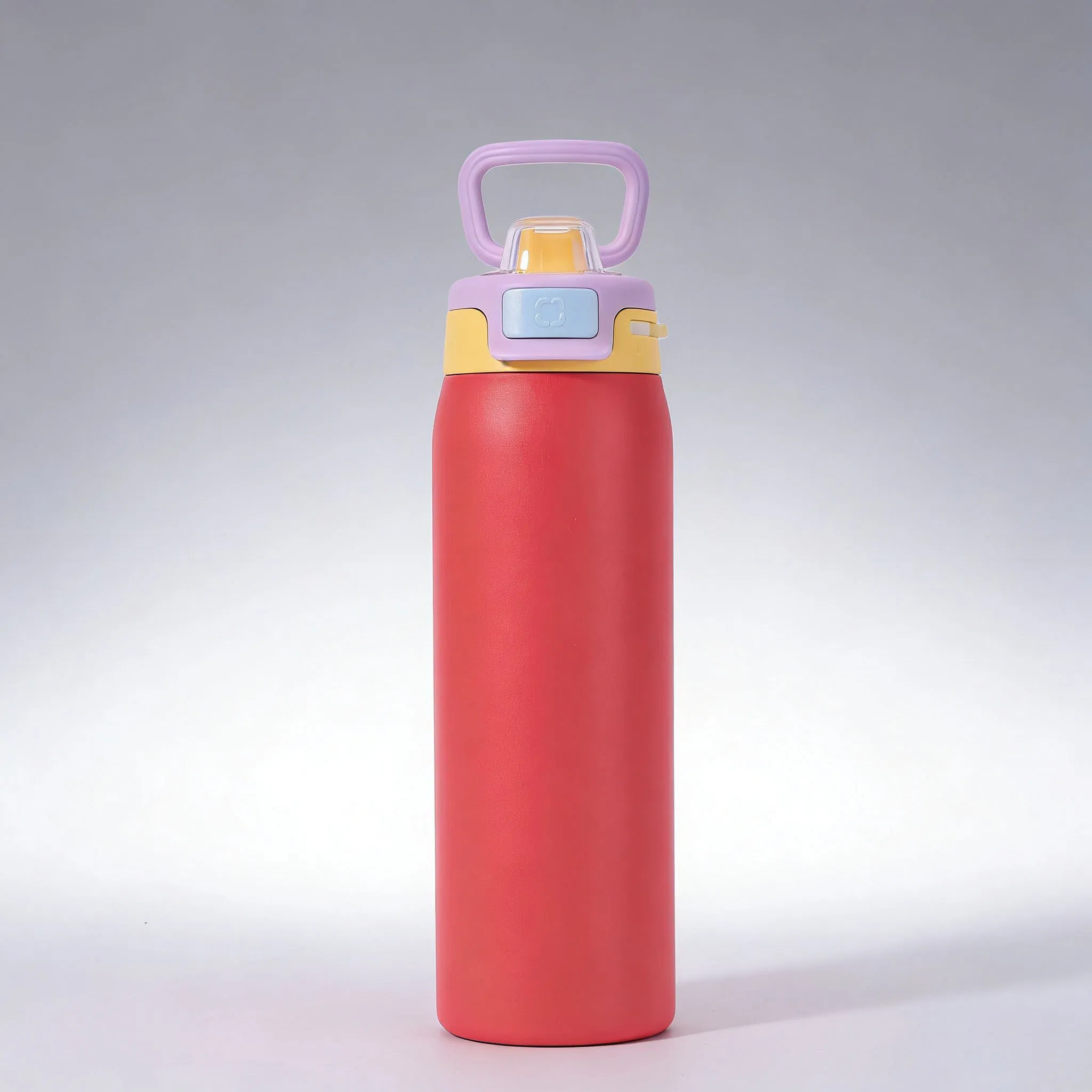 Stylish Portable Stainless Steel Sports Water Bottle for Travel and Outdoor Use