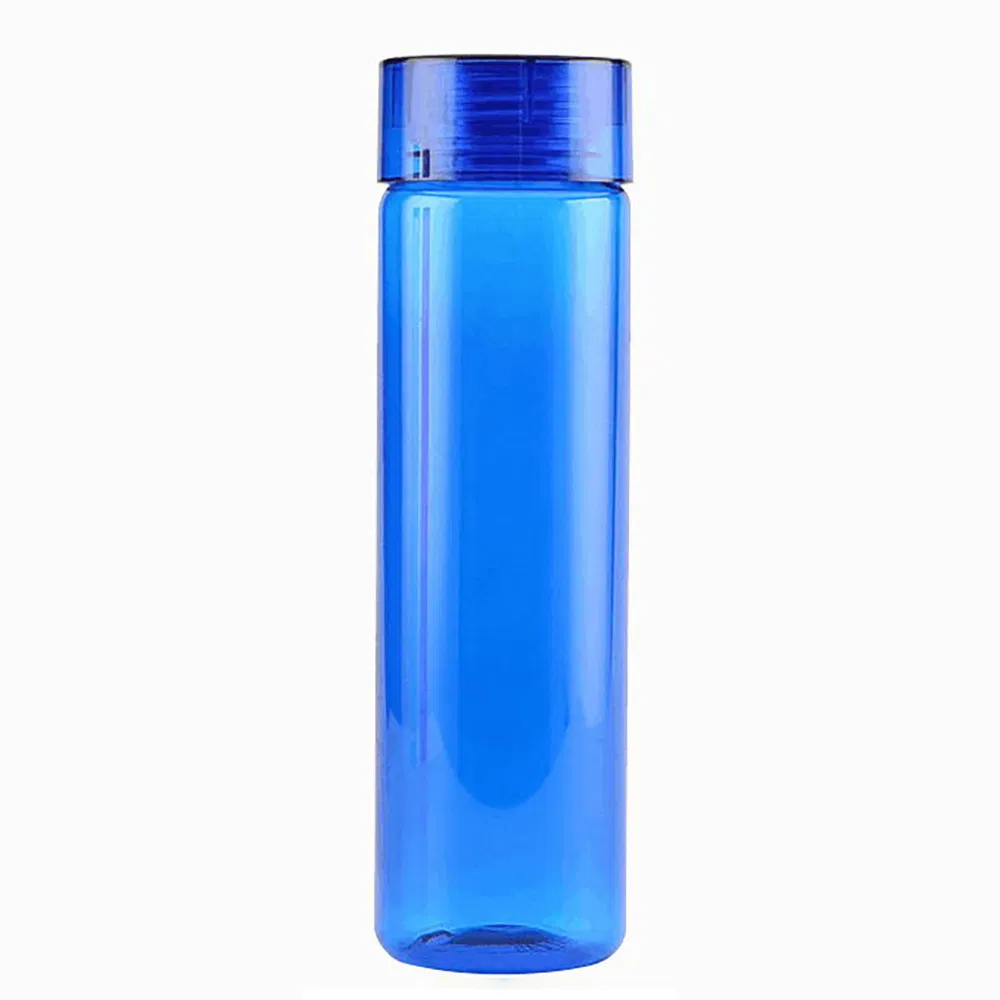 Customized Advertising Gifts Health Cup Colorful Transparent BPA Free Plastic Water Bottle