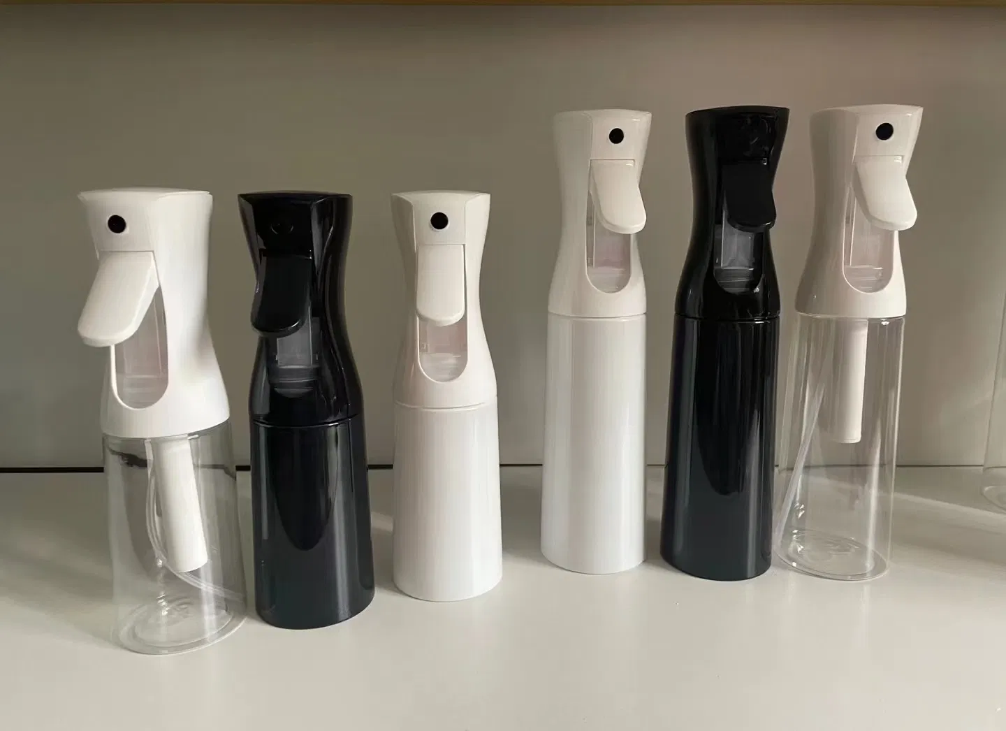 200ml 300ml 500ml Spray Fine Trigger Water Mist Spray Reusable Continuous Mist Spray Plastic Bottle