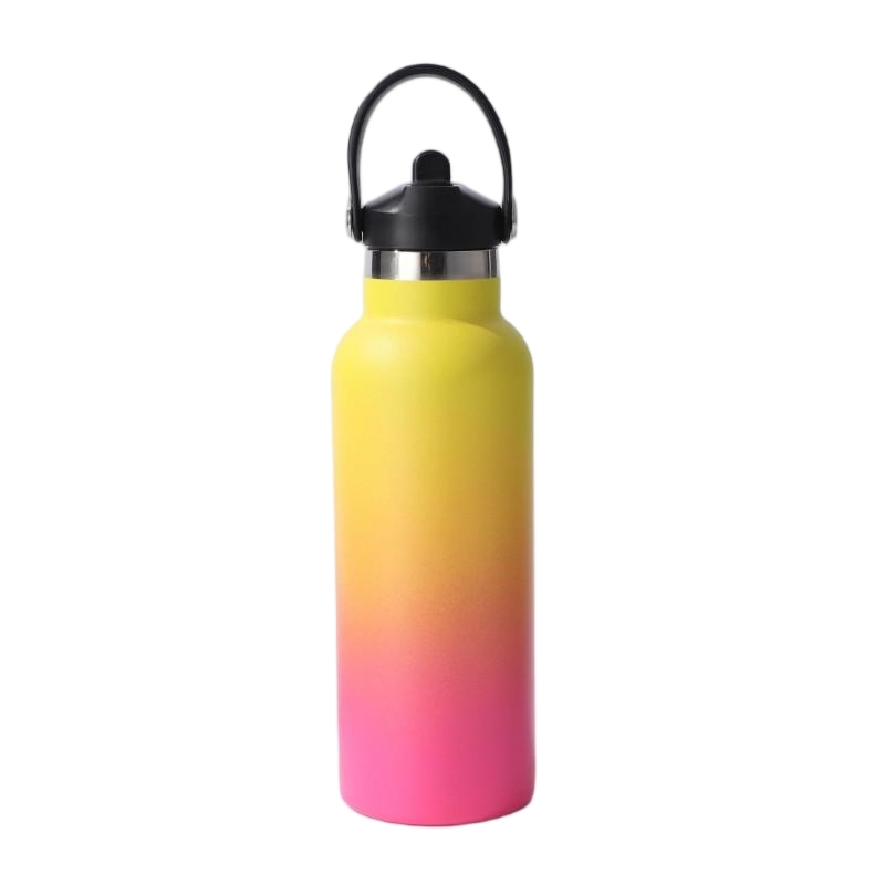 Stainless Steel Insulated Water Bottle Large Mouth Vacuum Flask for Outdoor Running, Cycling &amp; Sports Leak-Proof Travel Mug