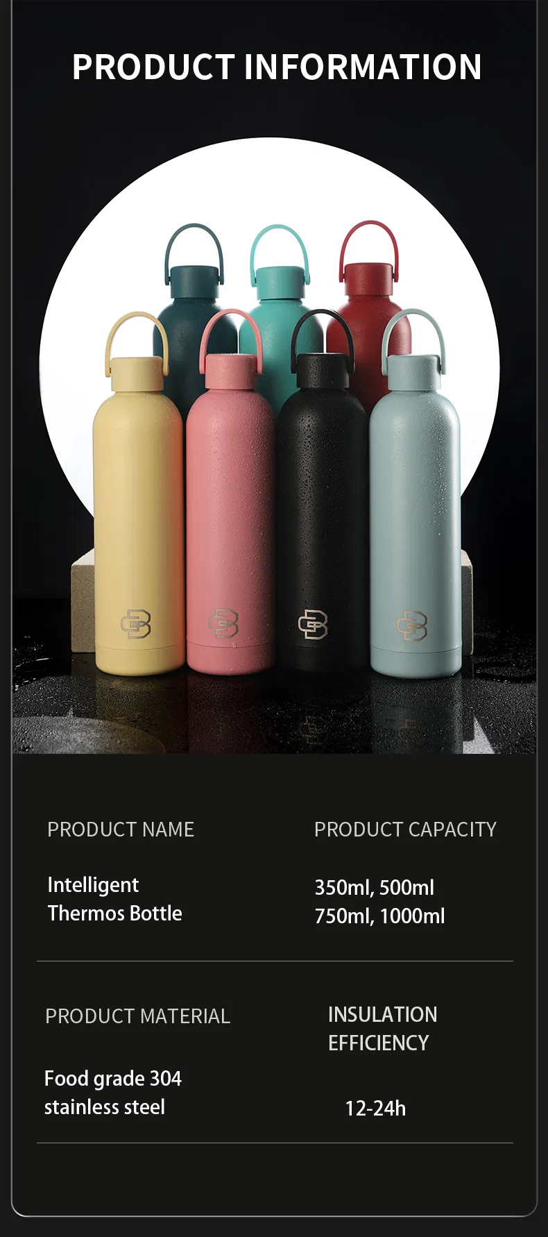 Smart Water Bottle Detail 6