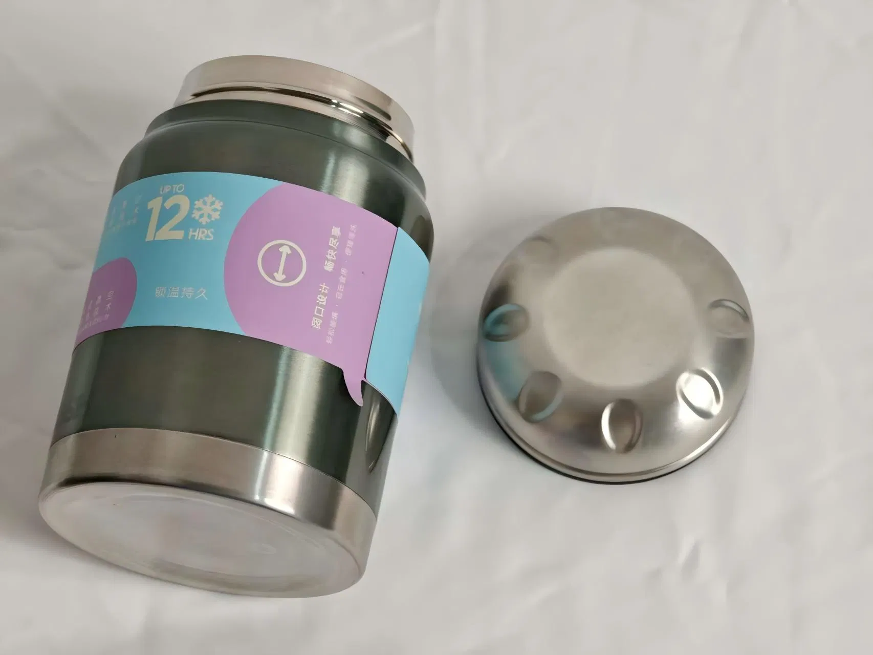 Leak-Proof Reusable Lightweight Stainless Steel Water Bottle for Office Use