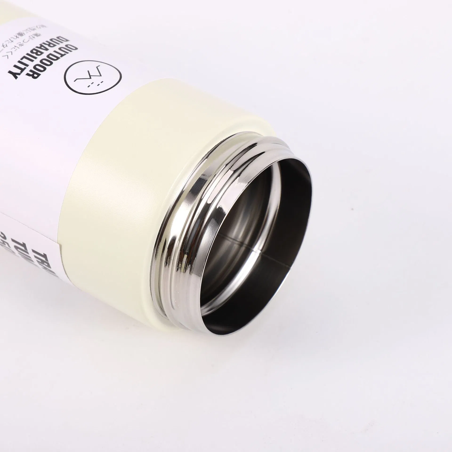 Wholesale 500ml Wide Mouth Stainless Steel Double Wall Vacuum Flask Powder Coated Vacuum Insulated Sports Drink Water Bottle