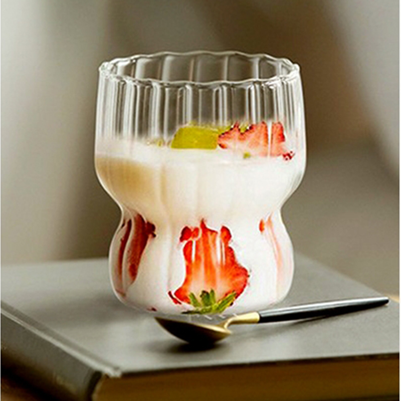 Professional Double Wall Borosilicate Glass Coffee Tea Cups Mugs Clear Glass Drinking Water Bottle Glassware