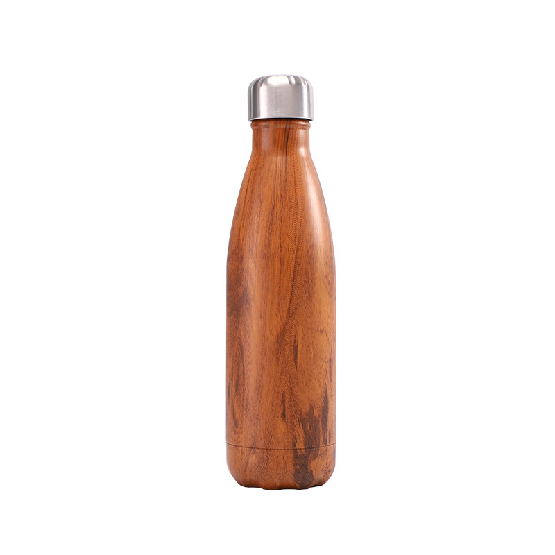 15 Colors Available 17oz Cola Bottle Stainless Steel Double Wall Vacuum Flasks Sport Narrow-mouth Gym Water Bottle Thermos