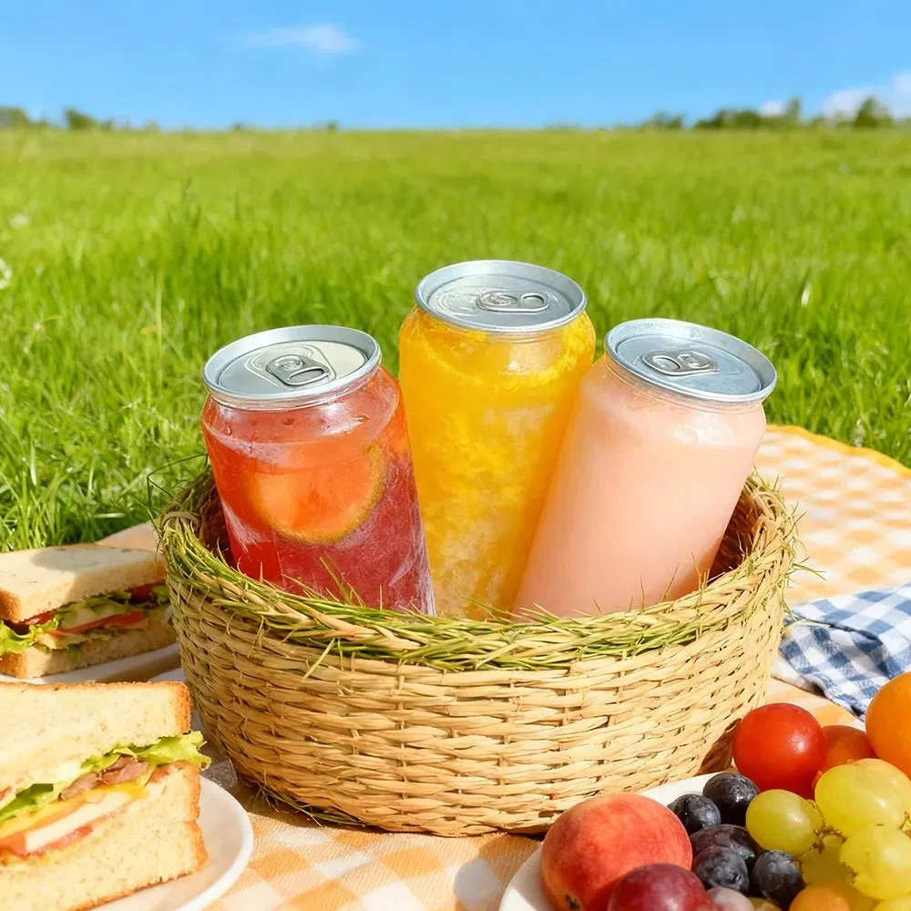 Pet Water Storage Container Disposable Plastic Coffee Bottles for Juice