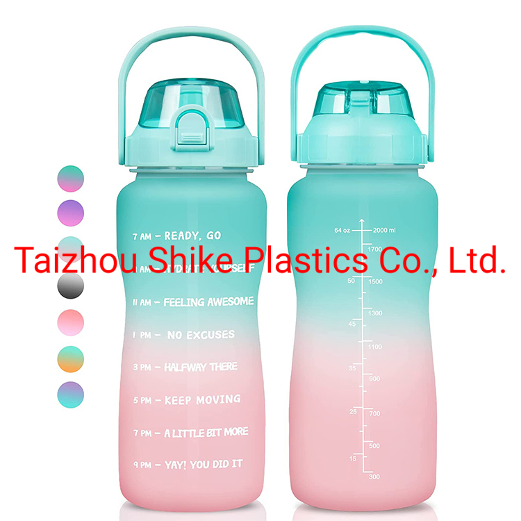 1 Gallon Plastic PC Sport Drinking Water Bottle with BPA-Free