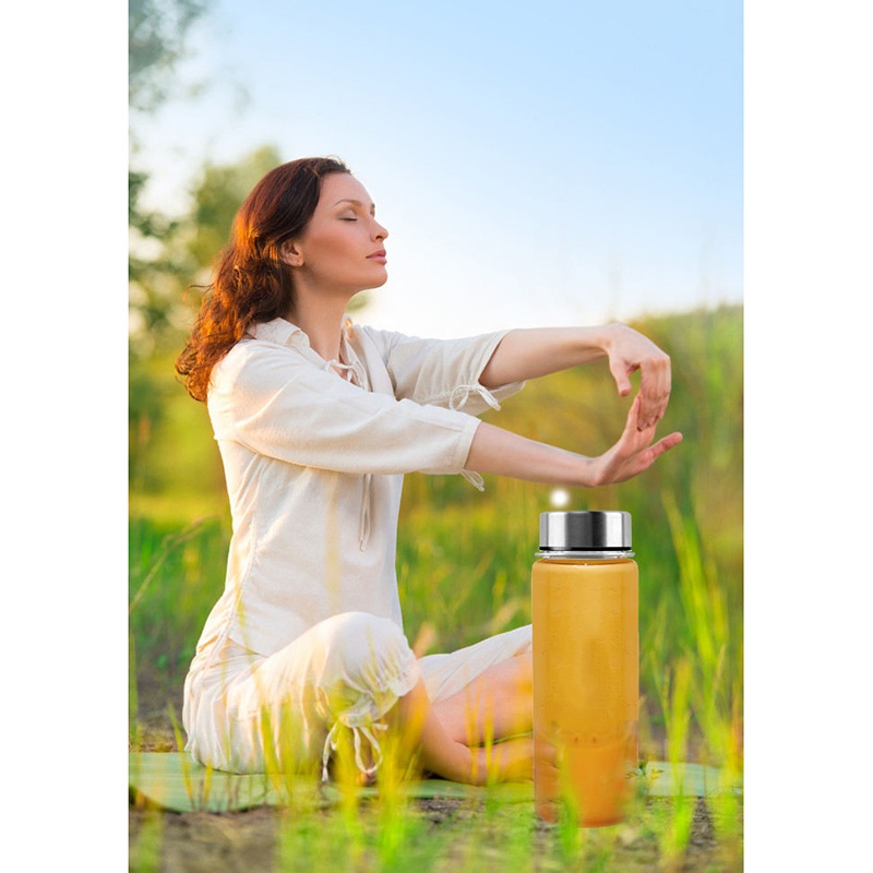 Protein Powder Shaker Reusable Classic 500ml Transparent Plastic Tritan Water Bottle