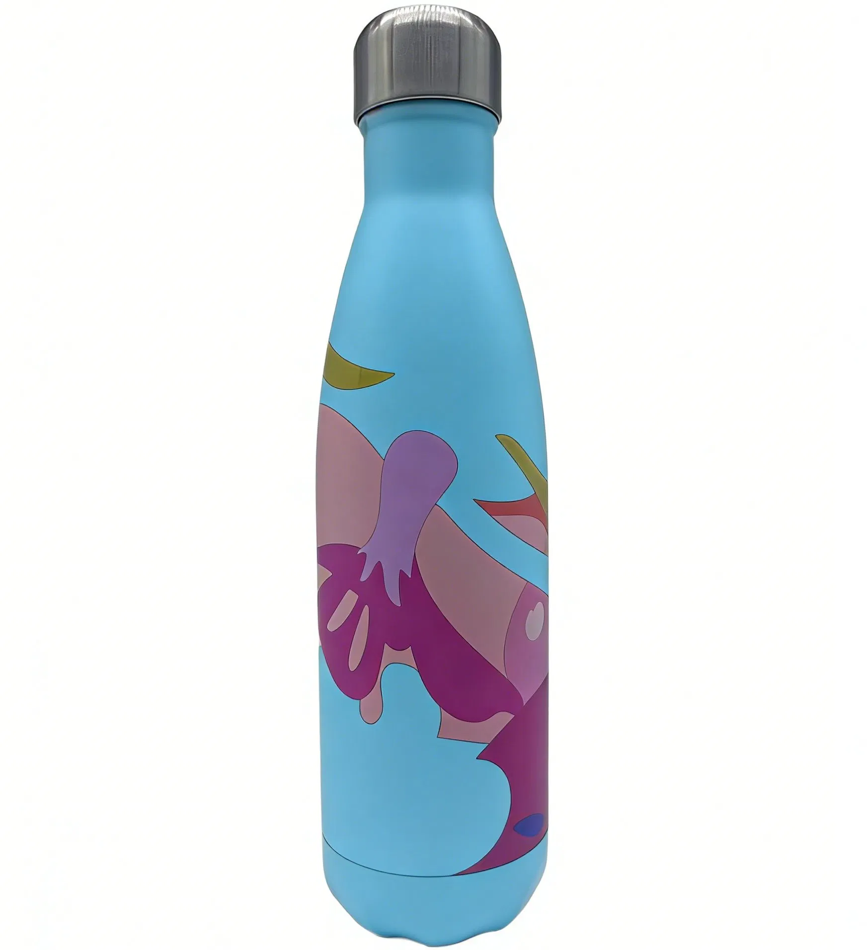 Narrow Mouth Stainless Steel Water Bottle Cola Shape