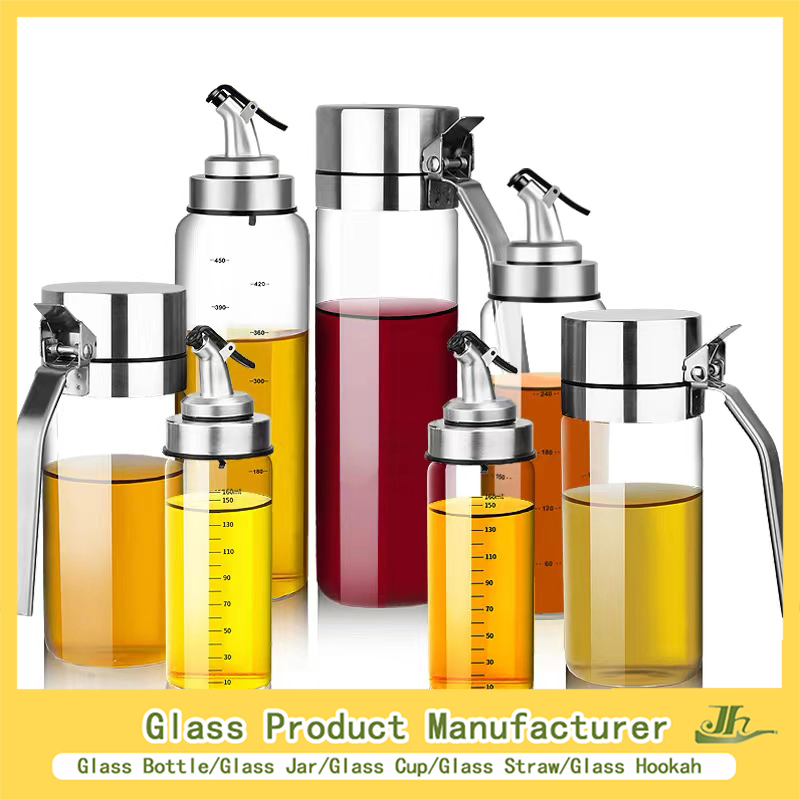 100/150/200/250ml/280/300/350ml/400ml/500ml/750ml/1000ml Water/Beverage/Milk Tea/Juice/Vine/Brandy/Beer/Whisky High Borosilicate Oil Glass Bottle Manufacturer