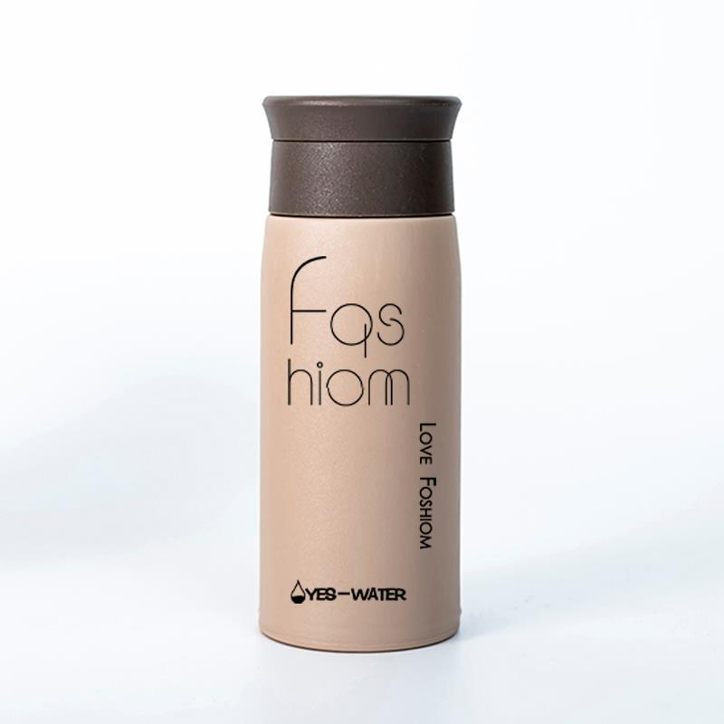 Creative Fashion Cup Custom Logo High Temperature Resistance Double Wall Glass Water Bottle