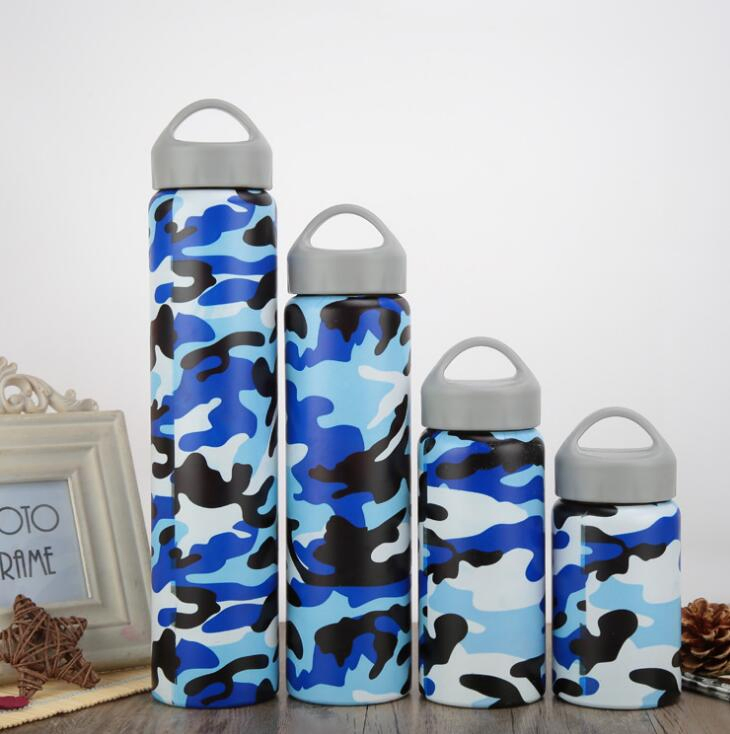 Double Walls Stainless Steel Water Bottle Insulated Vacuum Flask Vacuum Thermos Metal Thermal Flask Insulated Glass Bottle 400ml / 600ml / 800ml/1000ml