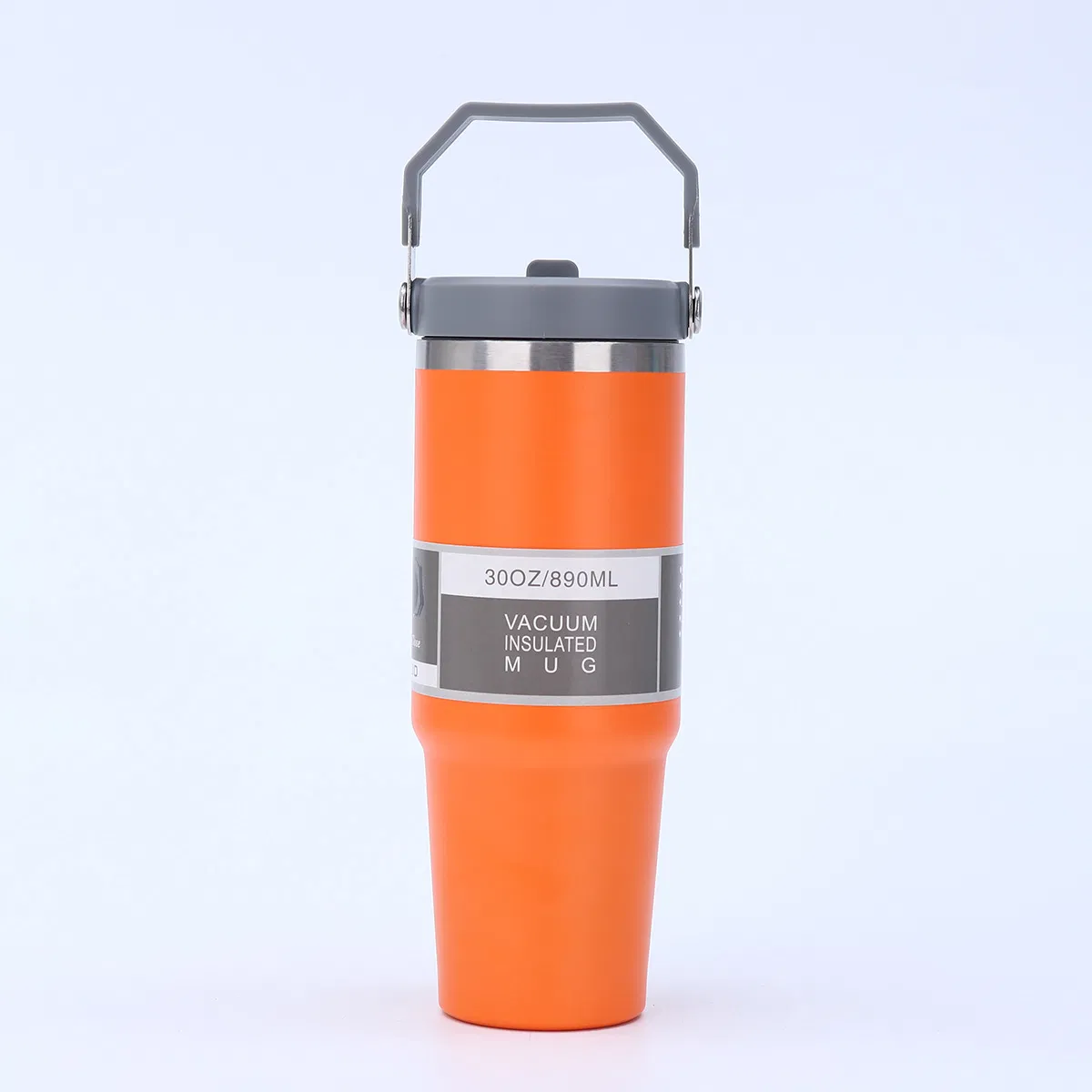 30oz Insulated Tumbler with Portable Handle 304 Stainless Steel Leak Proof Sports Water Bottle